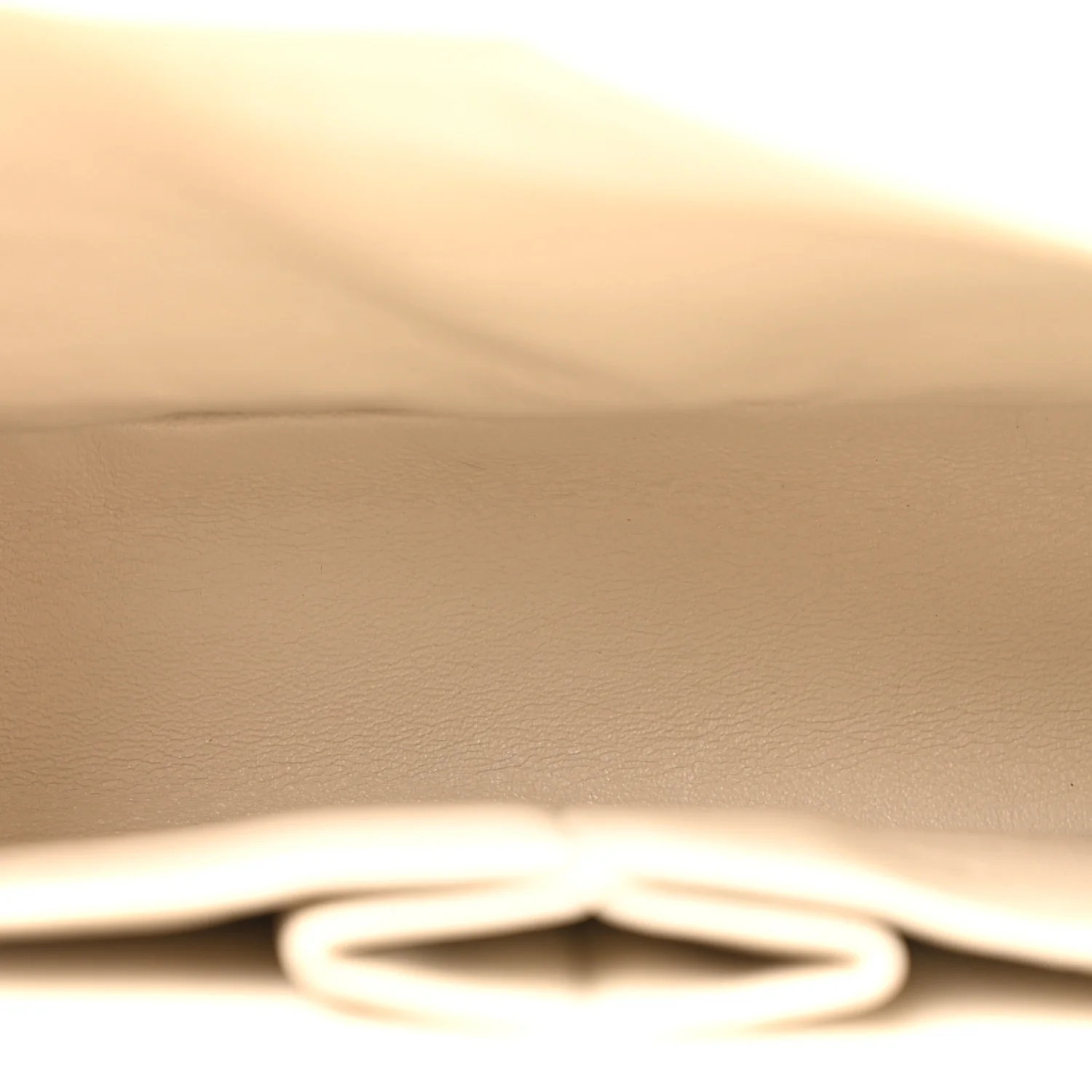 Lambskin Quilted Medium Double Flap Bijoux Chain Ivory - Image 9