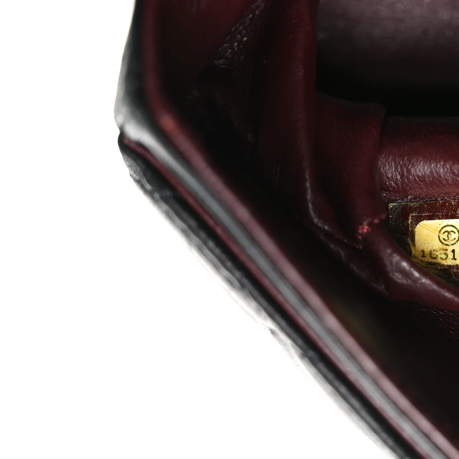Lambskin Quilted Medium Double Flap Black - Image 7