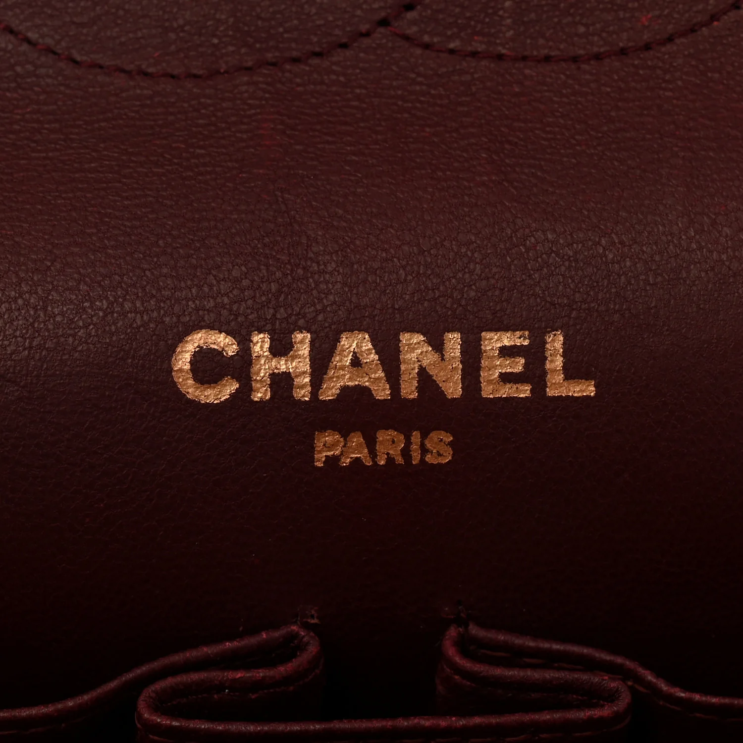 Lambskin Quilted Medium Double Flap Black - Image 6