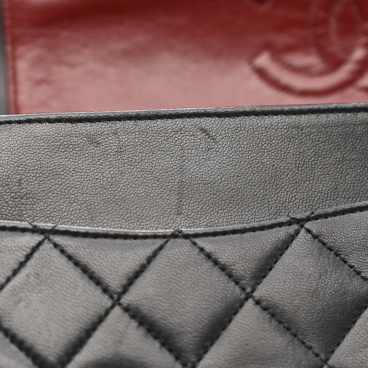 Lambskin Quilted Medium Double Flap Black - Image 15