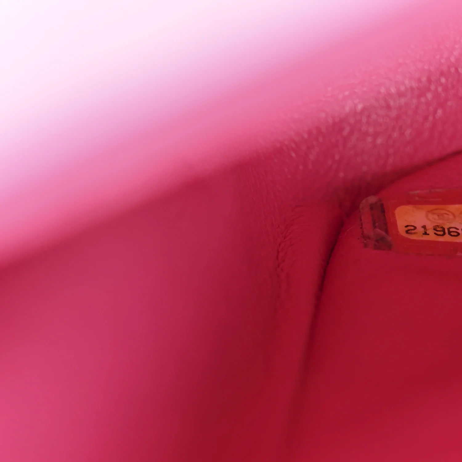 Lambskin Quilted Medium Double Flap Fuchsia - Image 7