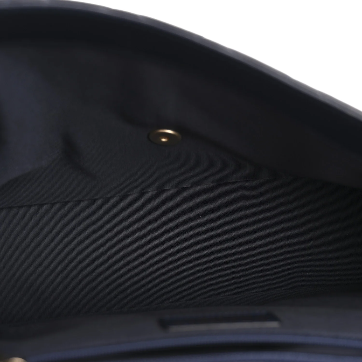 Lambskin Quilted Medium Mademoiselle Chic Flap Navy - Image 5