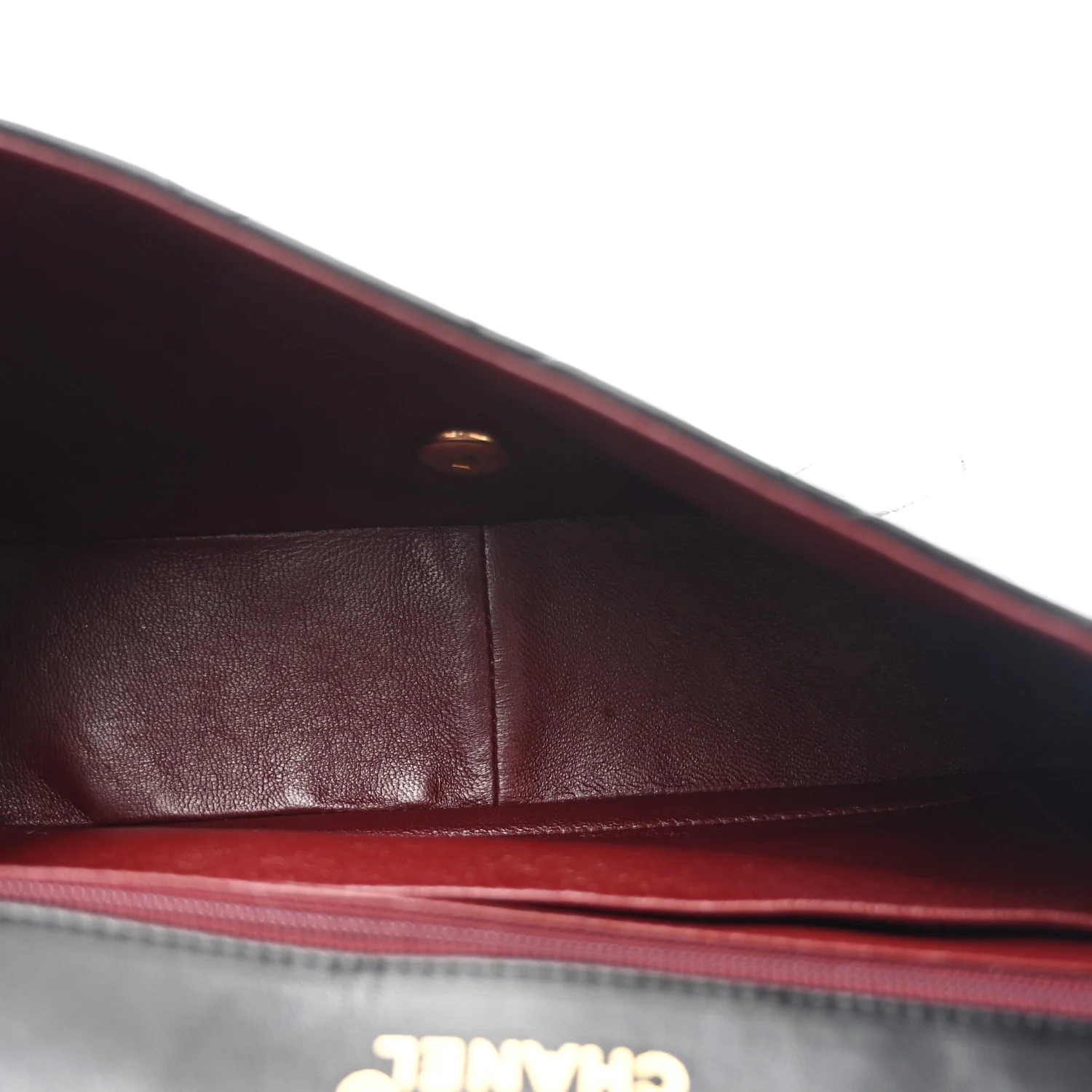 Lambskin Quilted Medium Single Flap Black - Image 5