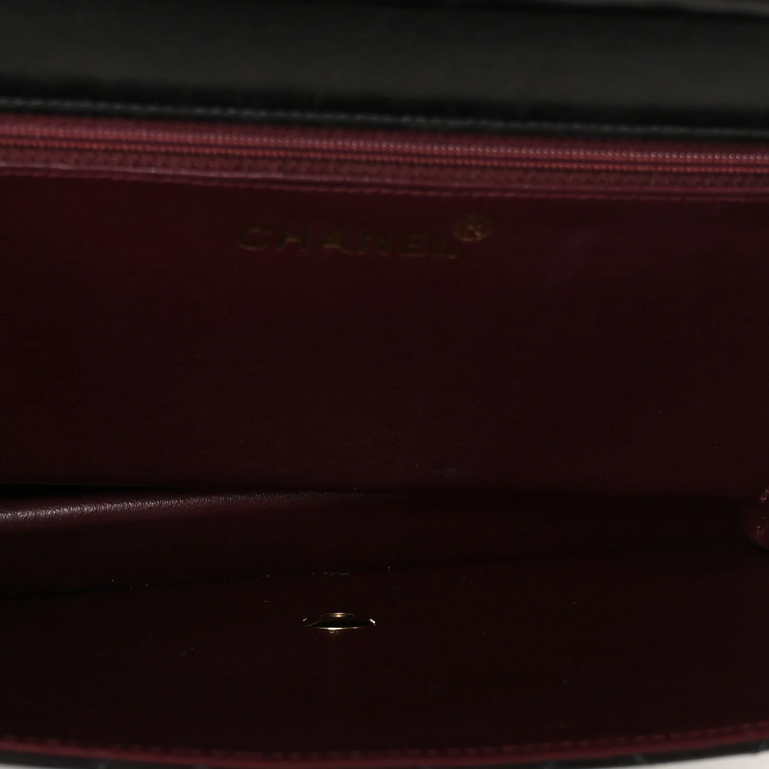 Lambskin Quilted Medium Single Flap Black - Image 5