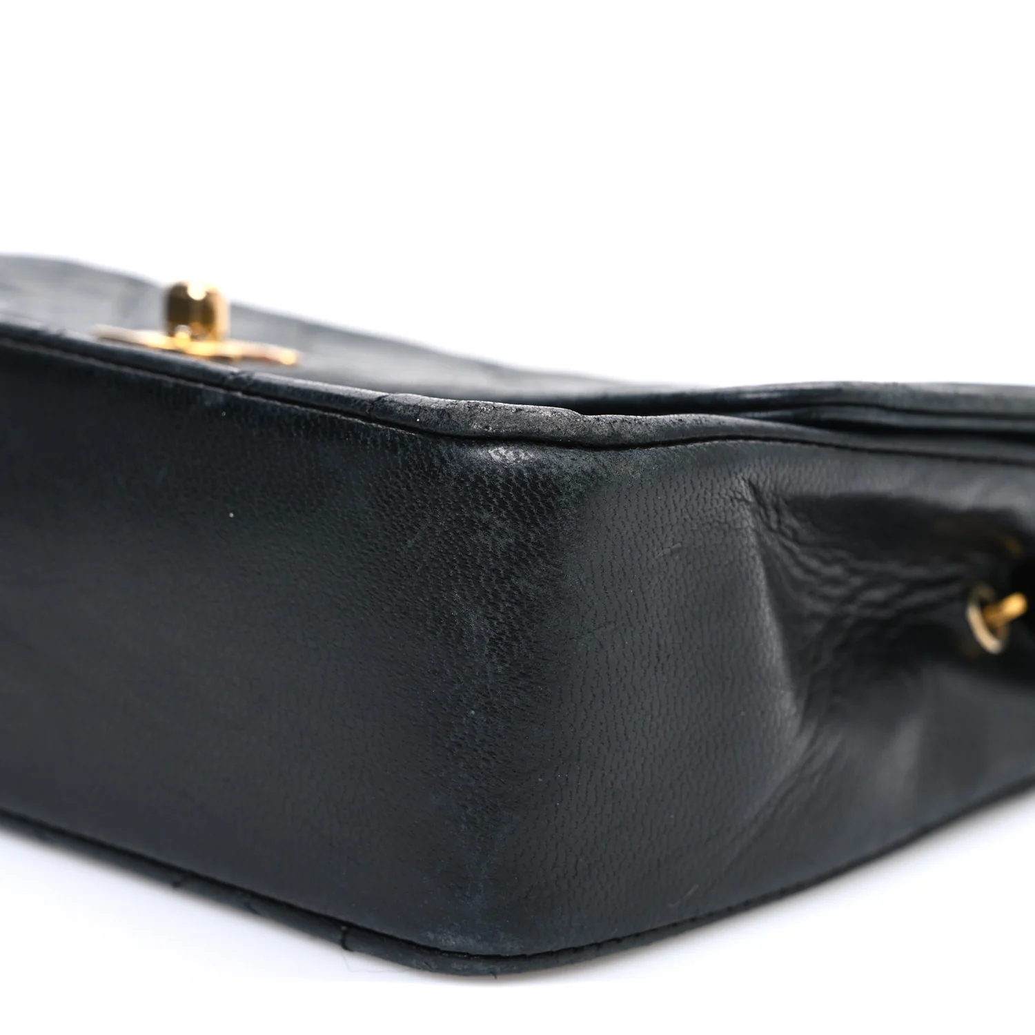 Lambskin Quilted Mini Bijoux Diana Flap Black - Image 11