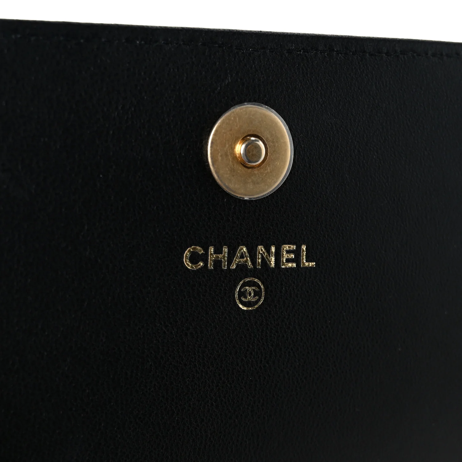 Lambskin Quilted Mini CC Flap Black - Image 7