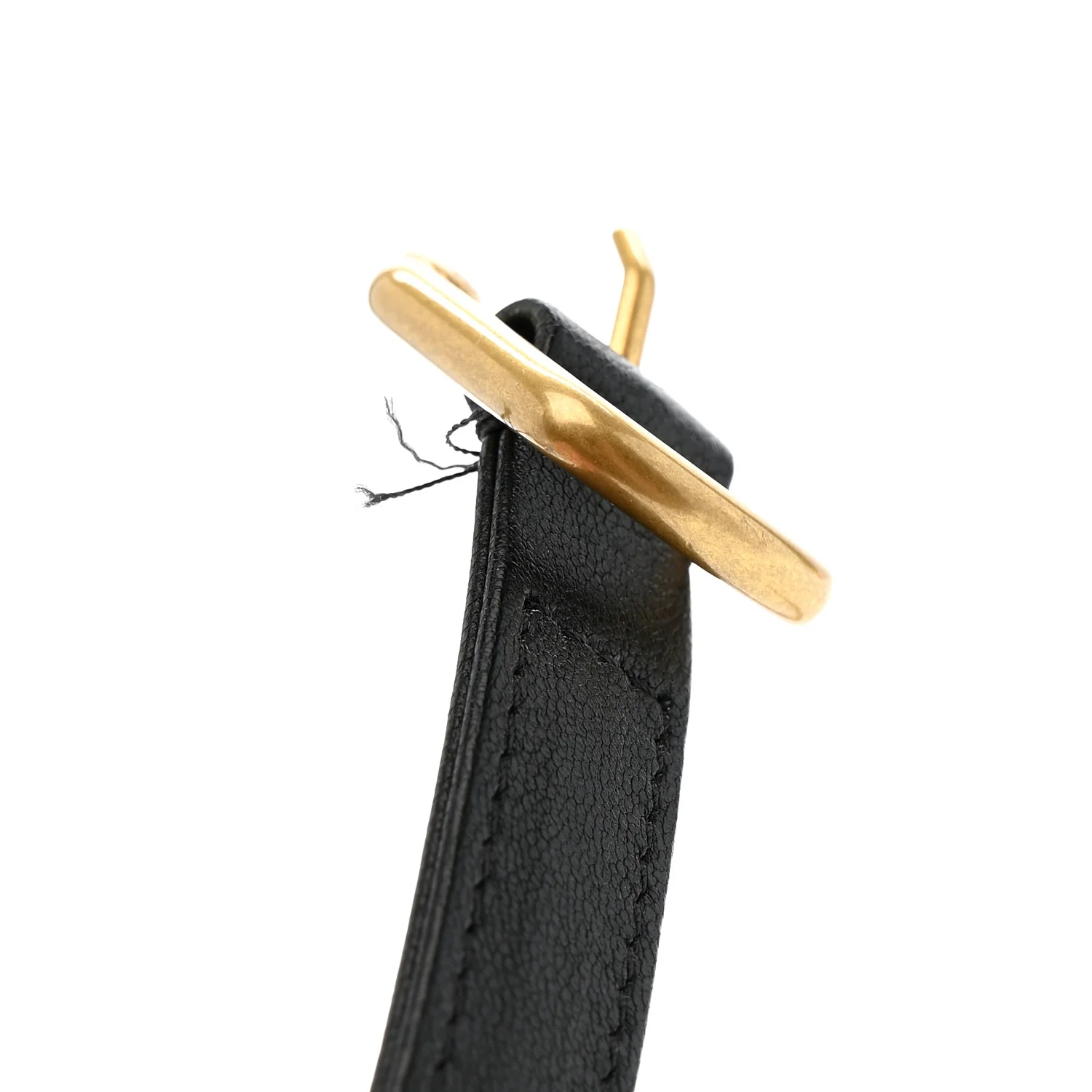 Lambskin Quilted Mini Chain Belt Bag Black Beige Multicolor - Image 14