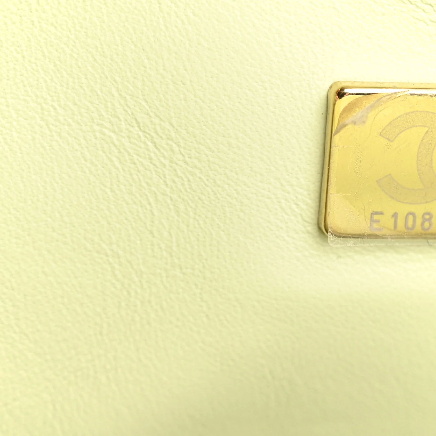 Lambskin Quilted Mini Pearl Crush Flap Light Green - Image 7