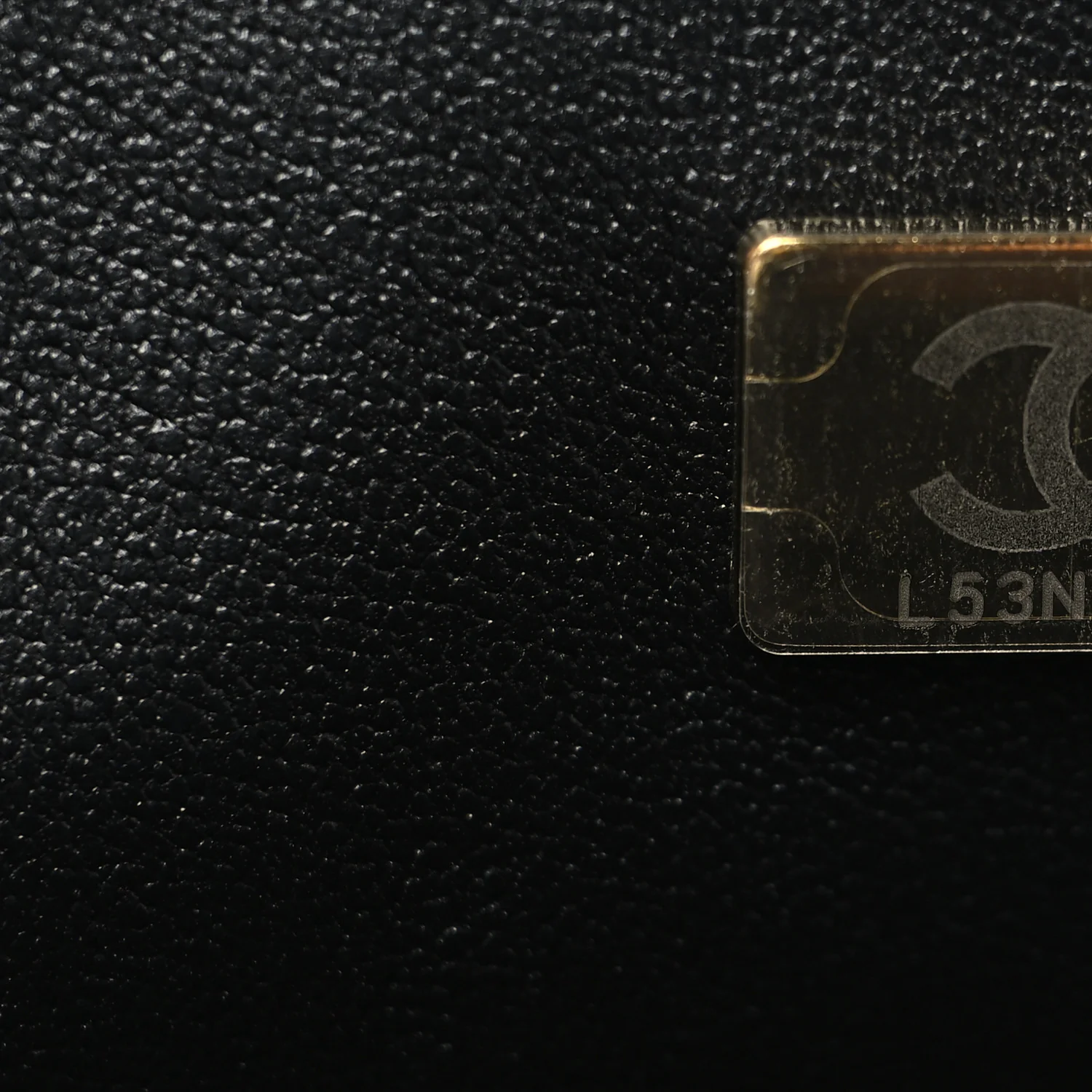 Lambskin Quilted Mini Rectangular Flap Black - Image 7