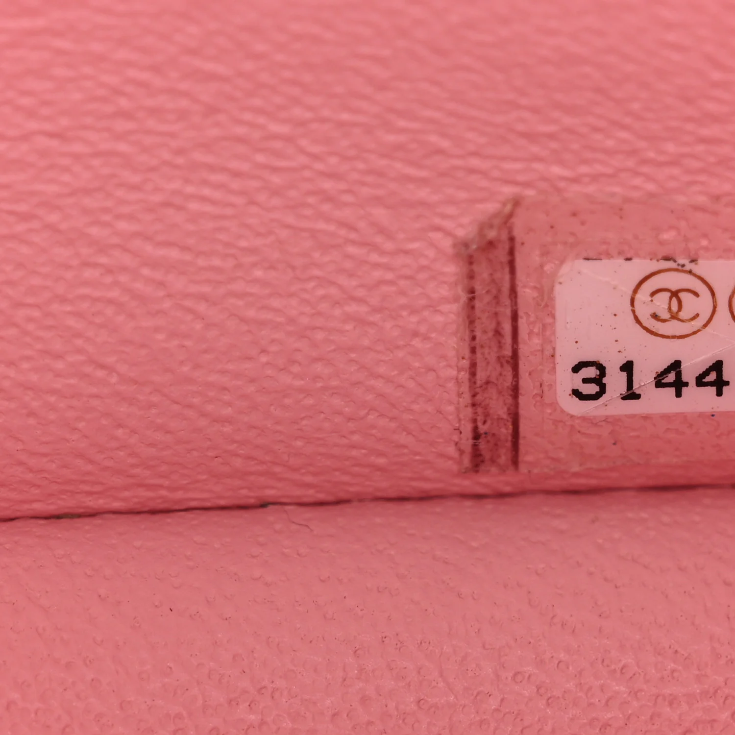 Lambskin Quilted Mini Rectangular Flap Light Pink - Image 7