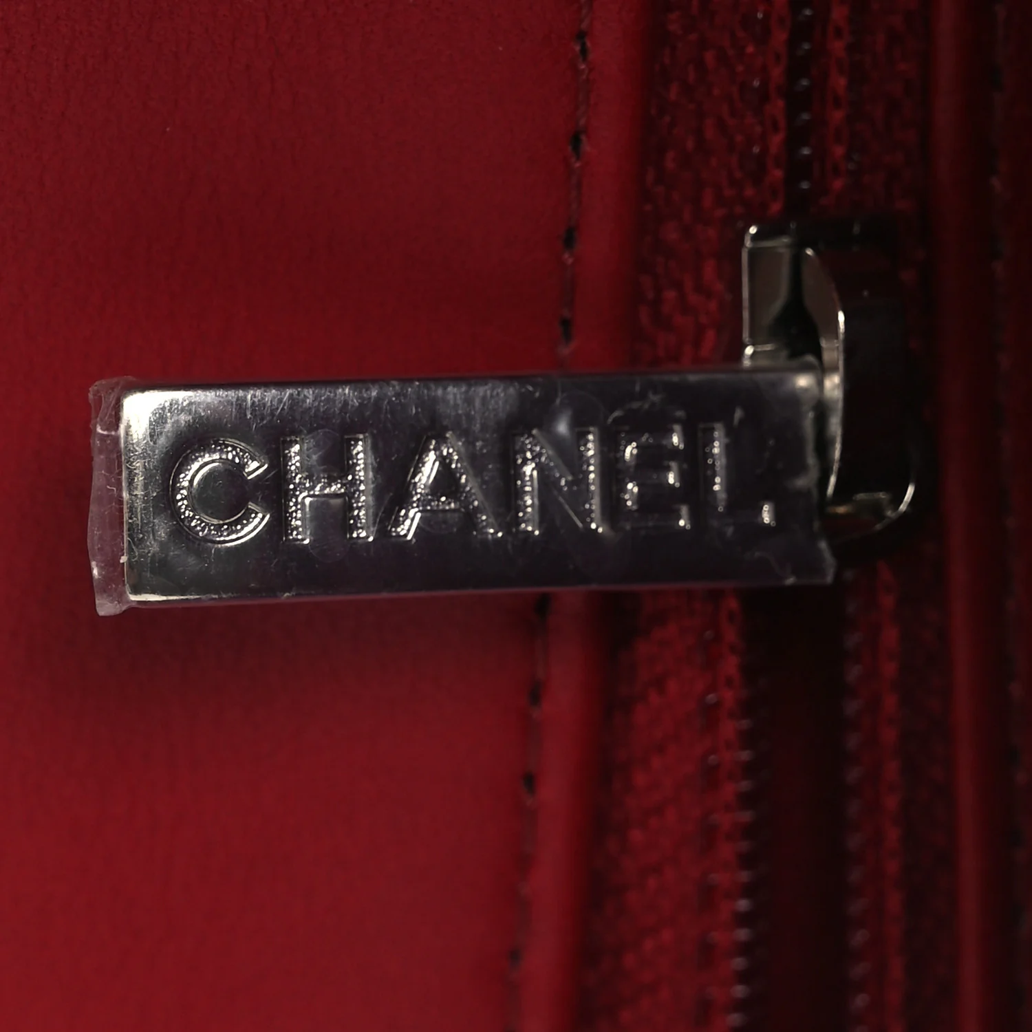 Lambskin Quilted Mini Rectangular Flap Red - Image 11