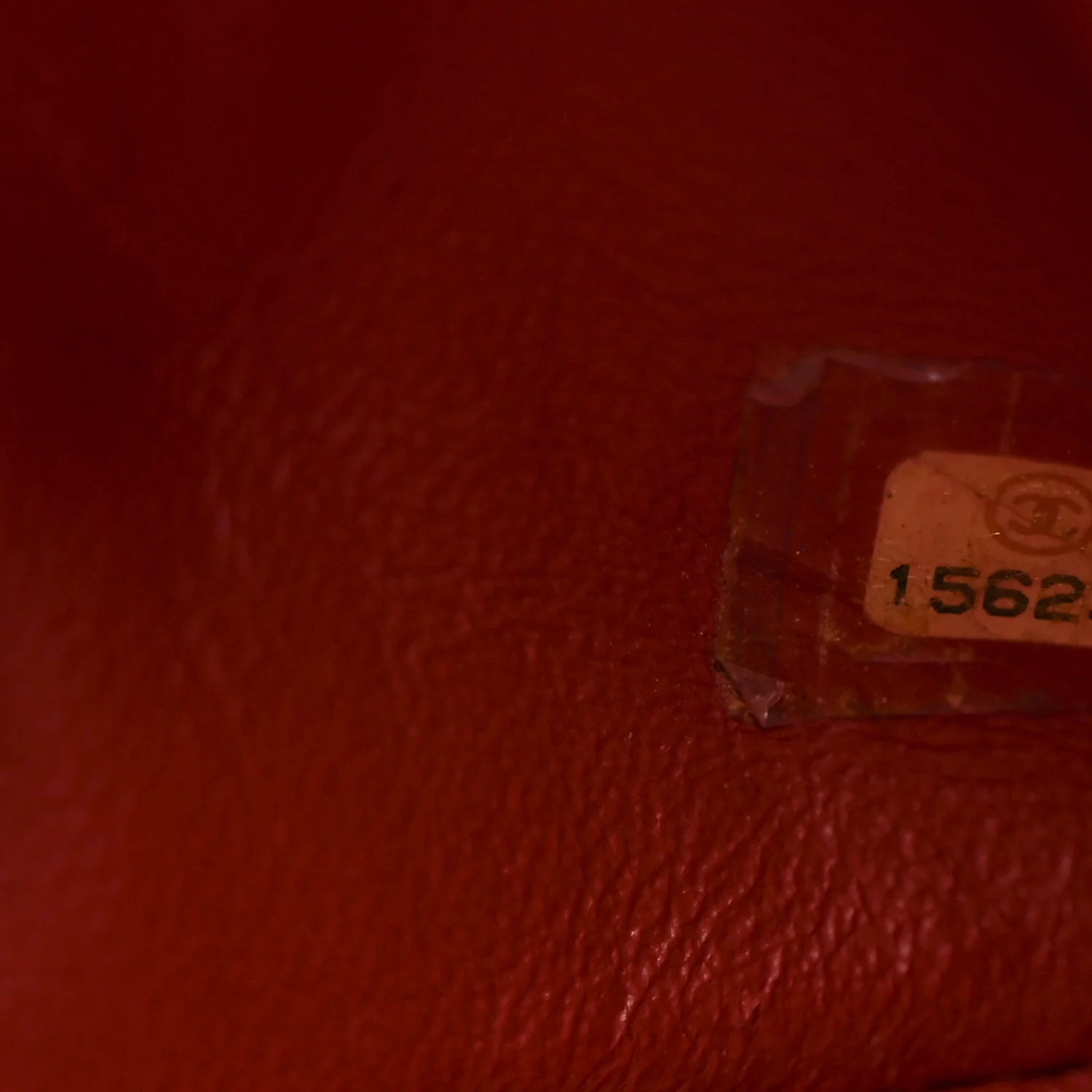 Lambskin Quilted Mini Rectangular Flap Red - Image 7
