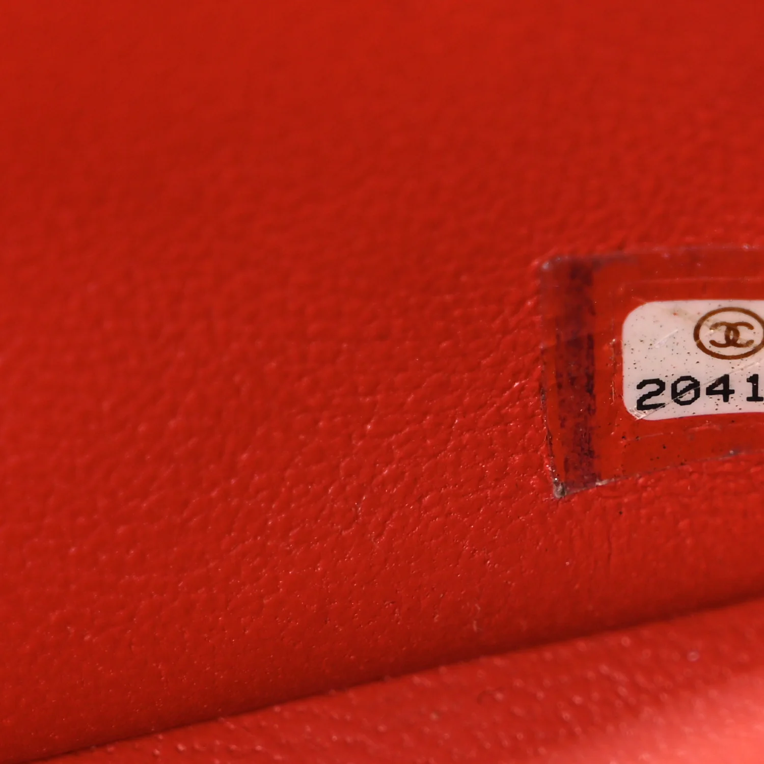 Lambskin Quilted Mini Rectangular Flap Red - Image 7