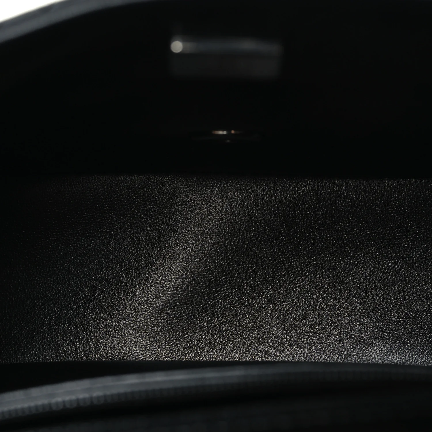 Lambskin Quilted Mini Square Flap Black - Image 5