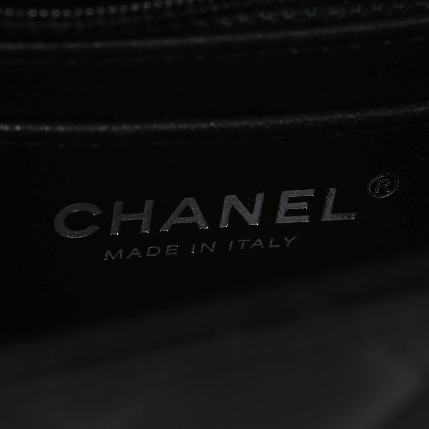 Lambskin Quilted Mini Square Flap Black - Image 6