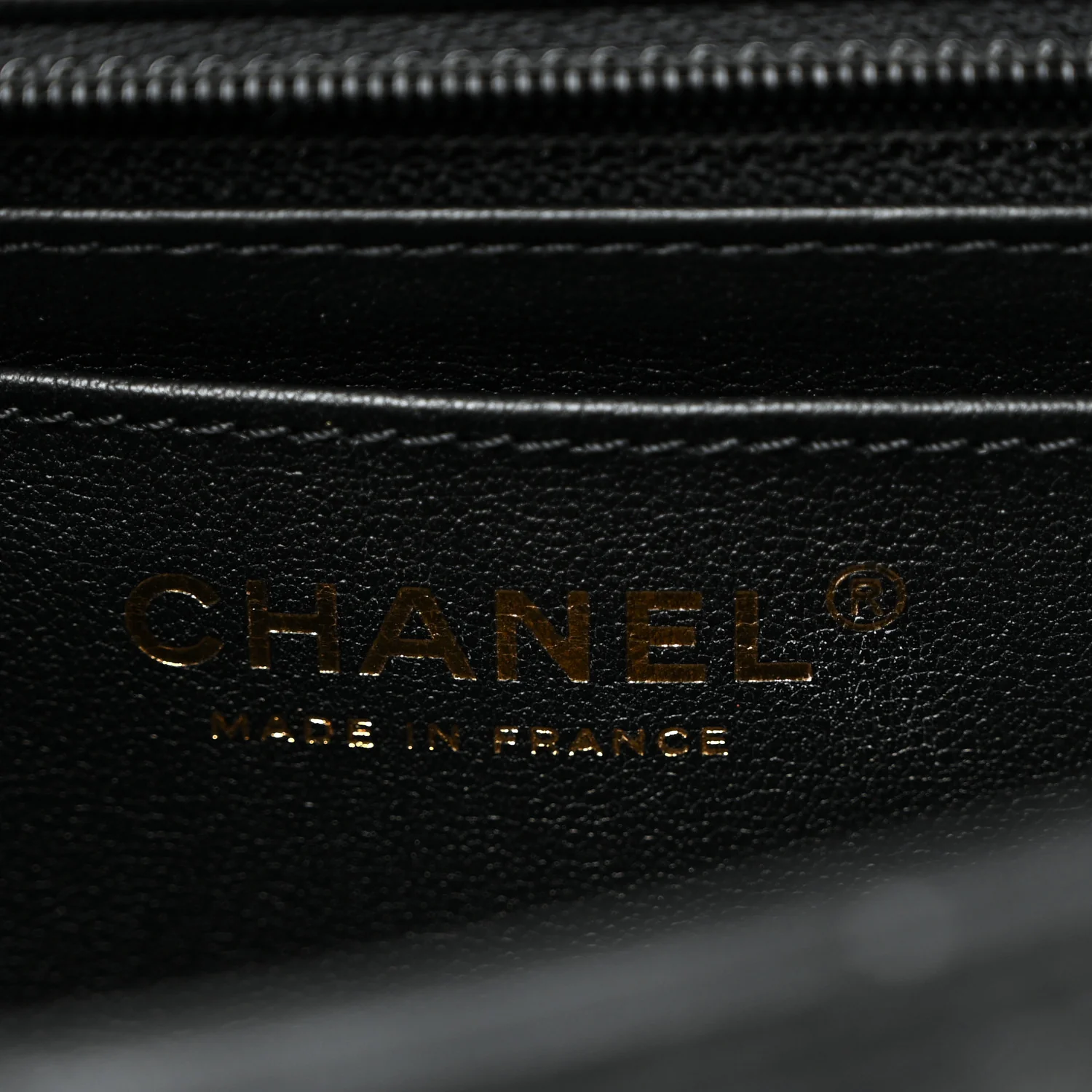Lambskin Quilted Mini Strass On Top Flap Black - Image 6