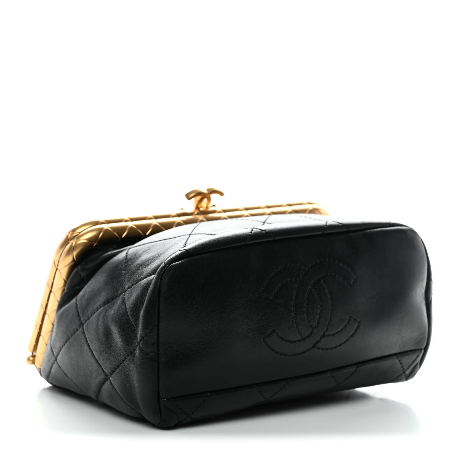 Lambskin Quilted My Crush Bag Black - Image 4