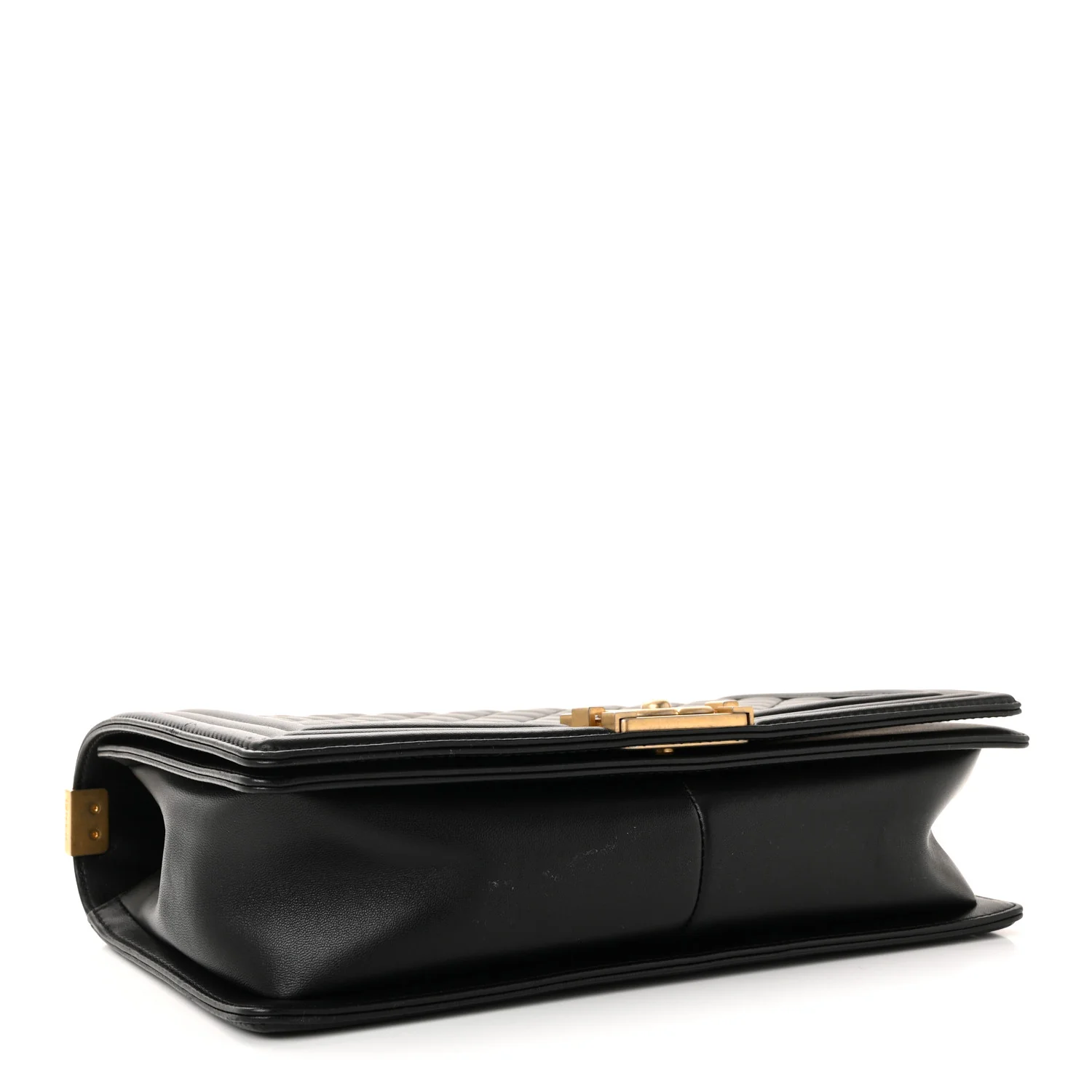 Lambskin Quilted New Medium Boy Flap Black - Image 4