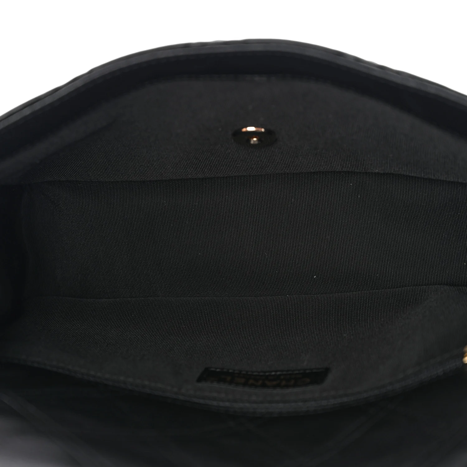 Lambskin Quilted Pearl Studded Flap Black - Image 5