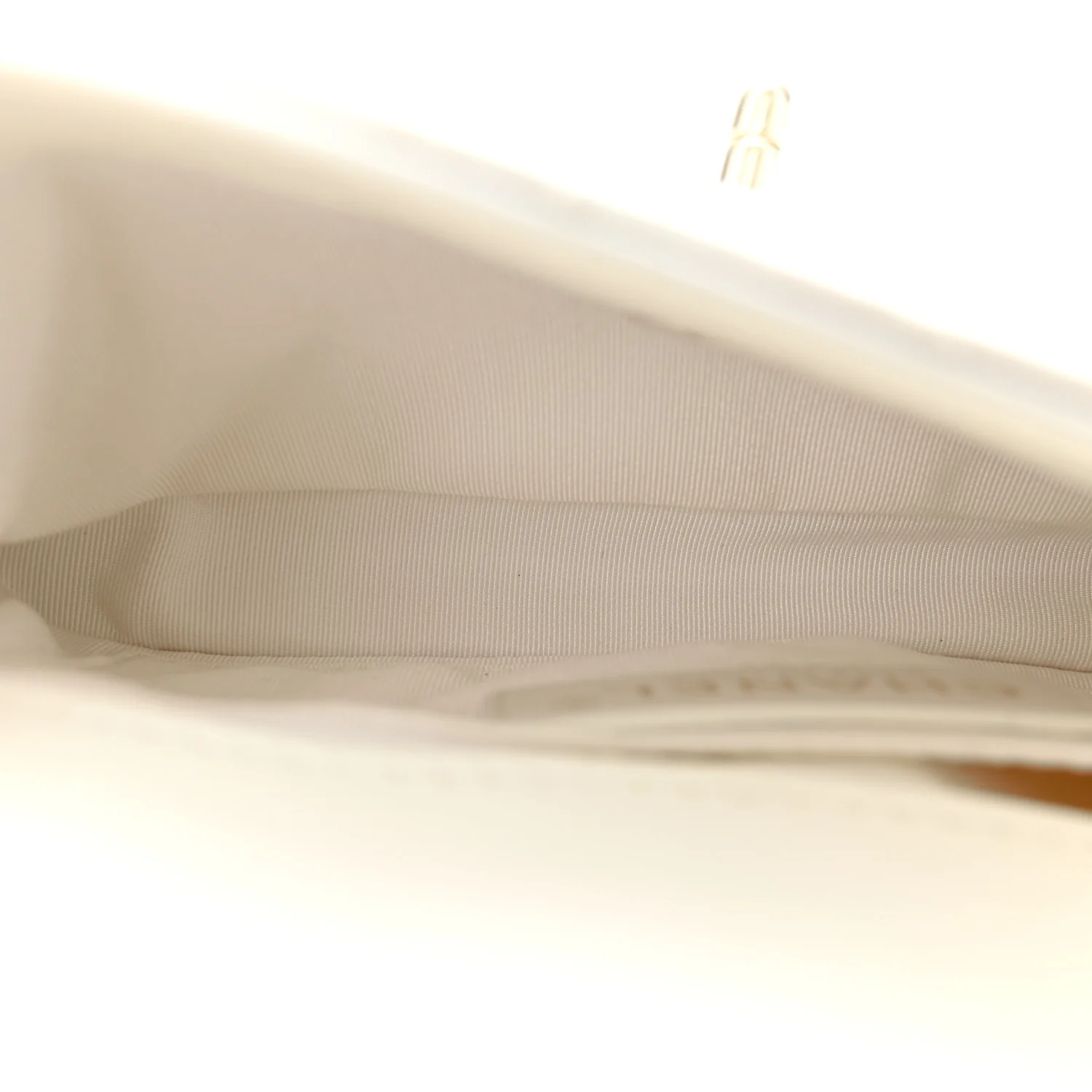 Lambskin Quilted Side Packs White - Image 5