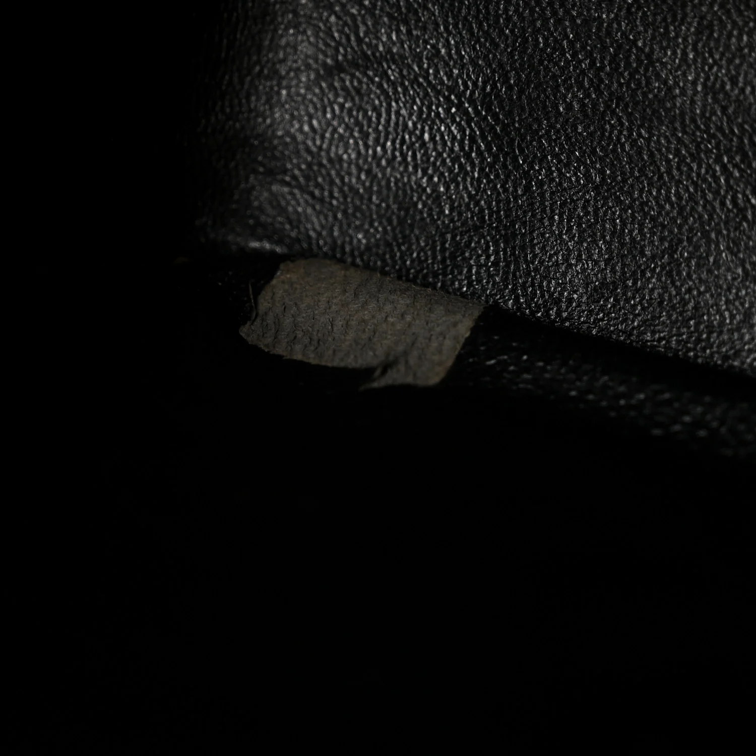 Lambskin Quilted Single Flap Black White - Image 7
