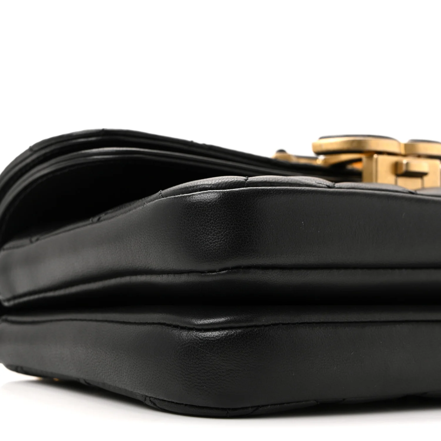 Lambskin Quilted Small CC Chic Flap Black - Image 22