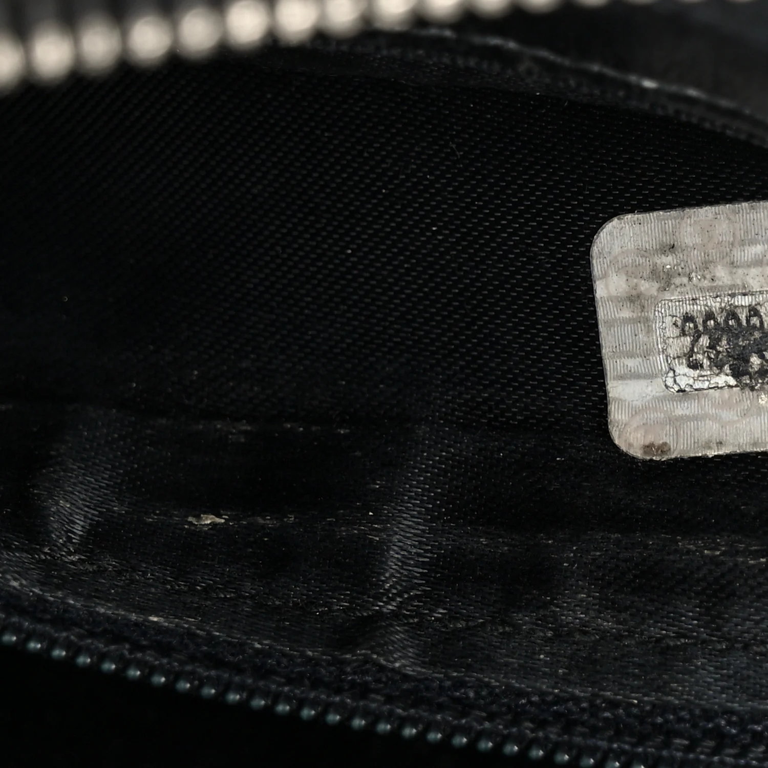 Lambskin Quilted Small Diamond CC Camera Case Black - Image 8