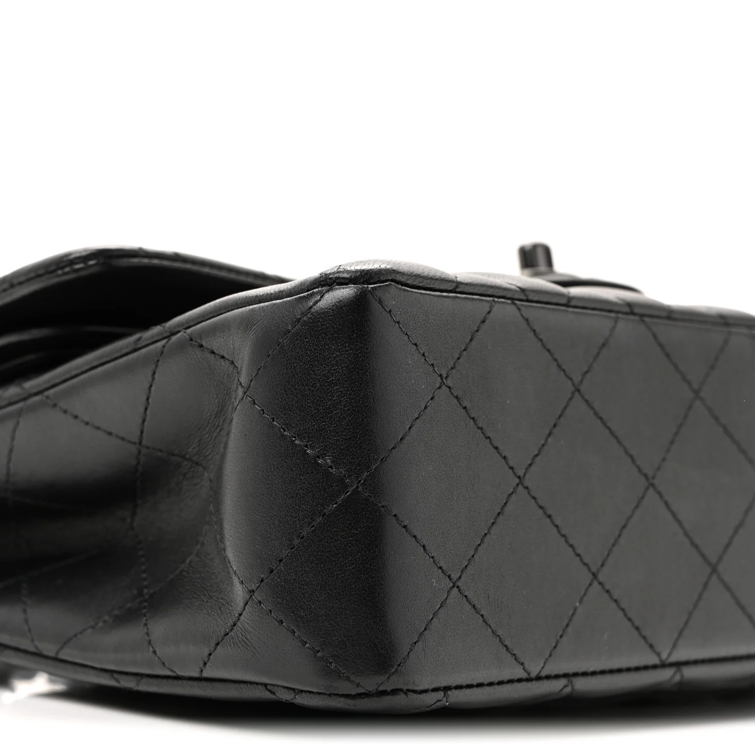 Lambskin Quilted Small Double Flap So Black - Image 23