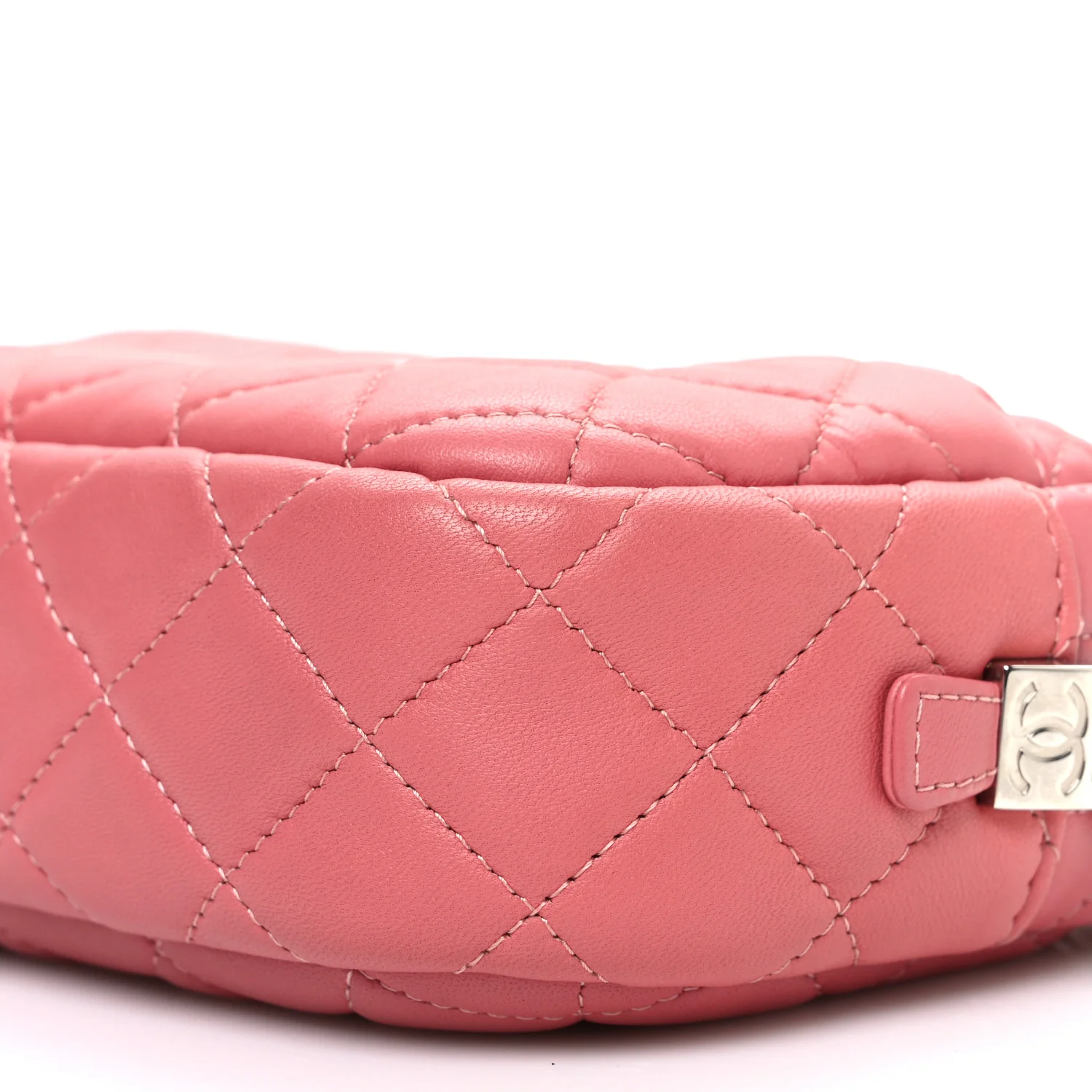 Lambskin Quilted Small Timeless Camera Case Pink - Image 10