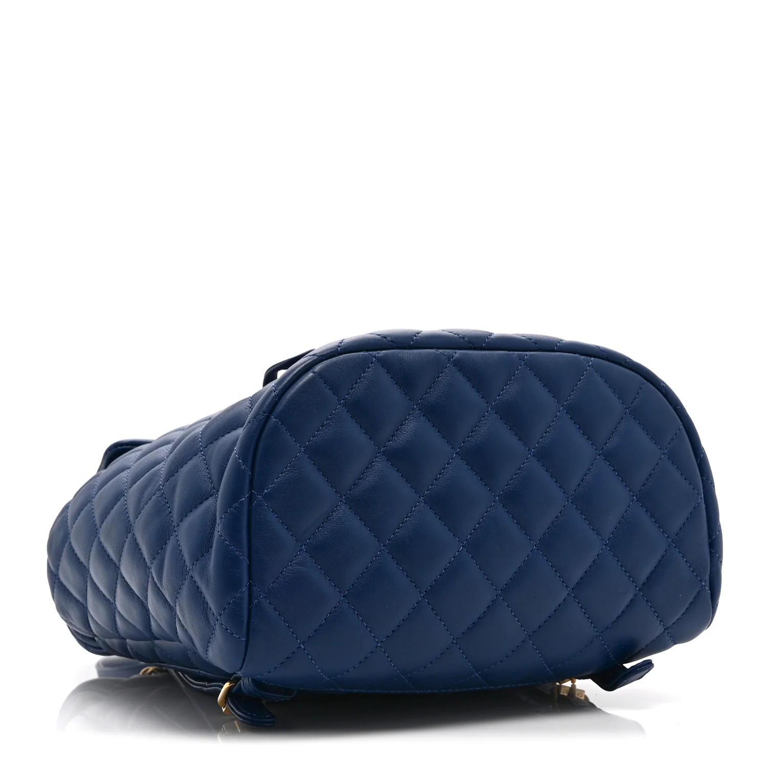Lambskin Quilted Small Urban Spirit Backpack Blue - Image 4