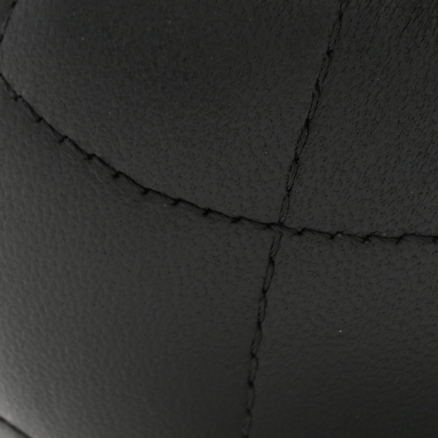 Lambskin Quilted Sphere Minaudiere Chain Clutch Black - Image 19