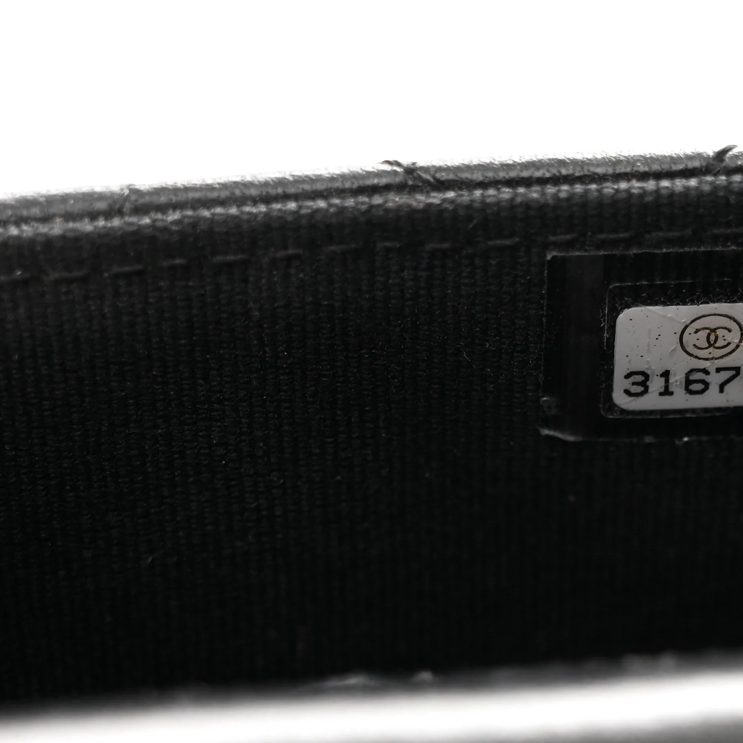 Lambskin Quilted Top Handle Flap Coin Purse With Chain Black - Image 7