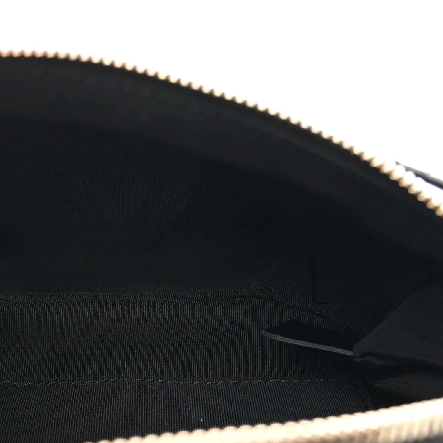 Lambskin Quilted Waist Bag Fanny Pack Black - Image 8