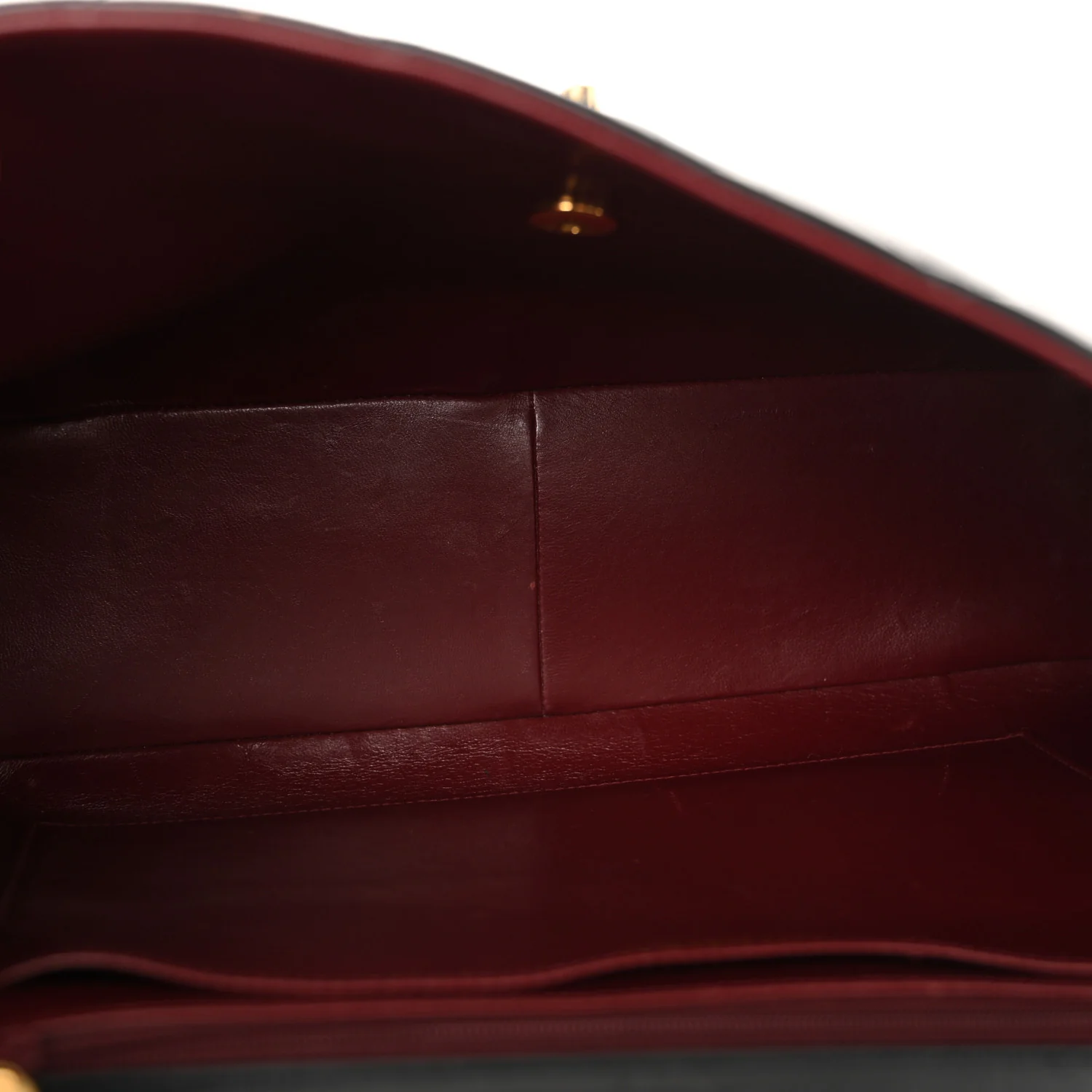 Lambskin Quilted XL Jumbo Single Flap Black - Image 5