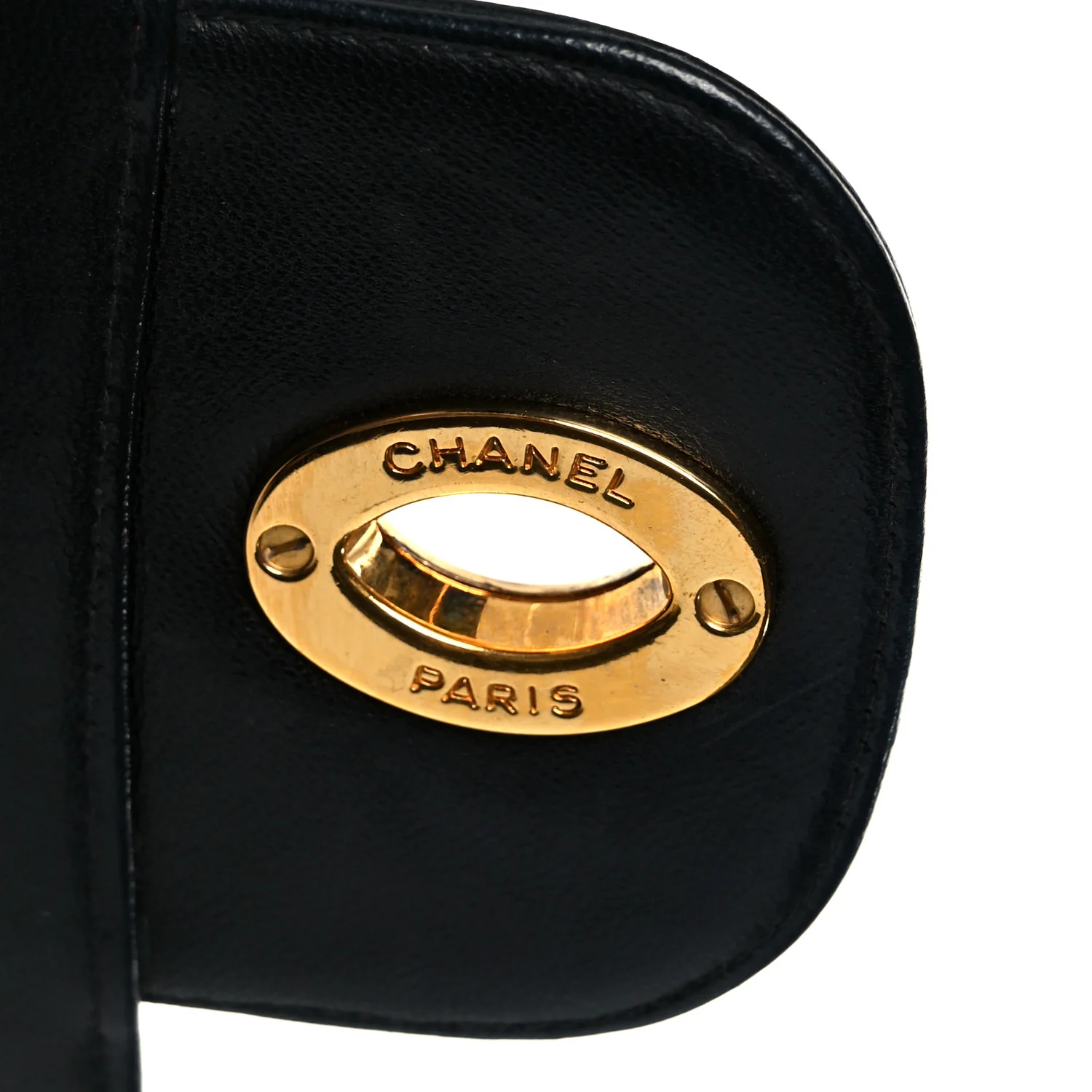 Lambskin Quilted XL Jumbo Single Flap Black - Image 7