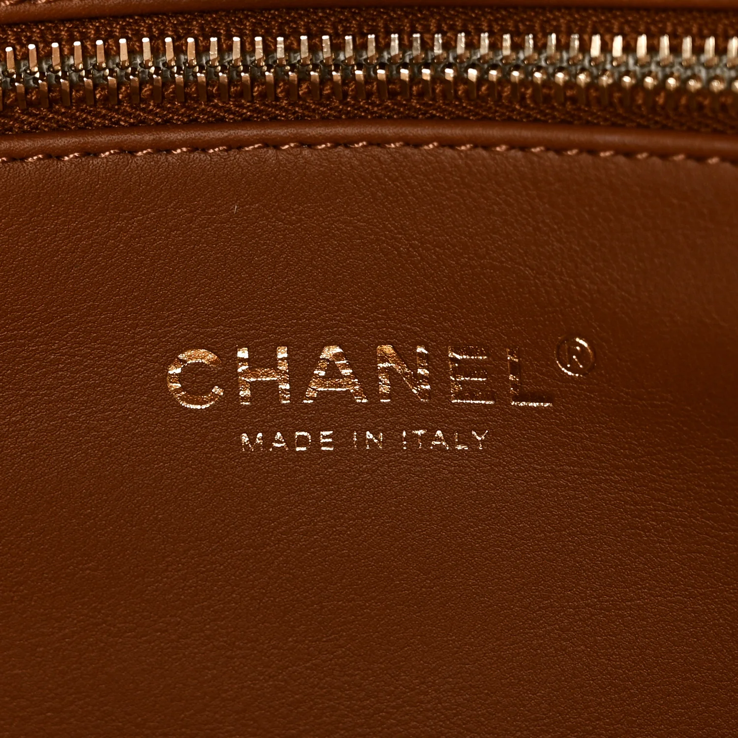 Lambskin Shearling Medium Deauville Tote Brown - Image 7
