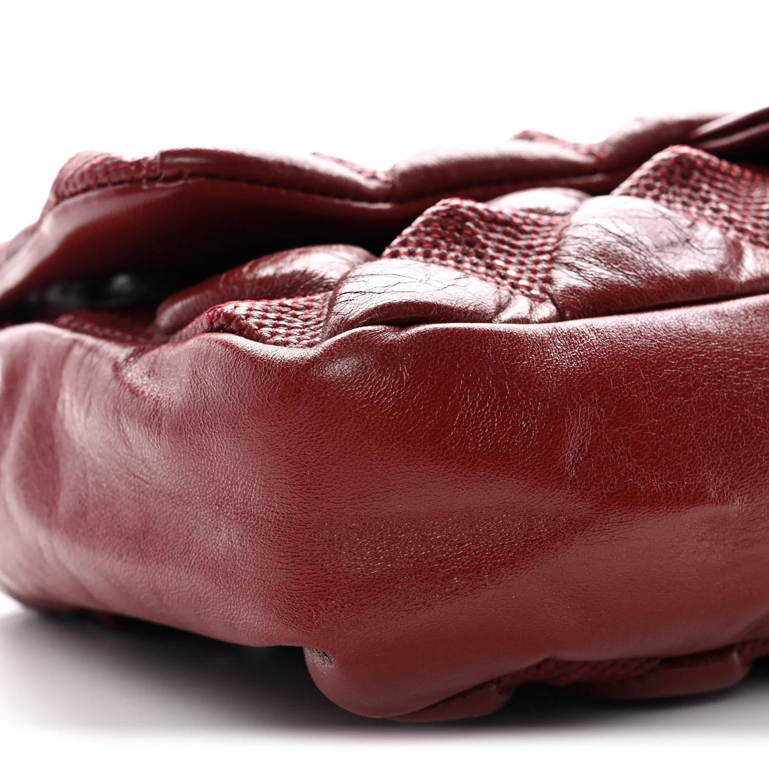 Lambskin Stravinsky Medium Flap Bordeaux - Image 9