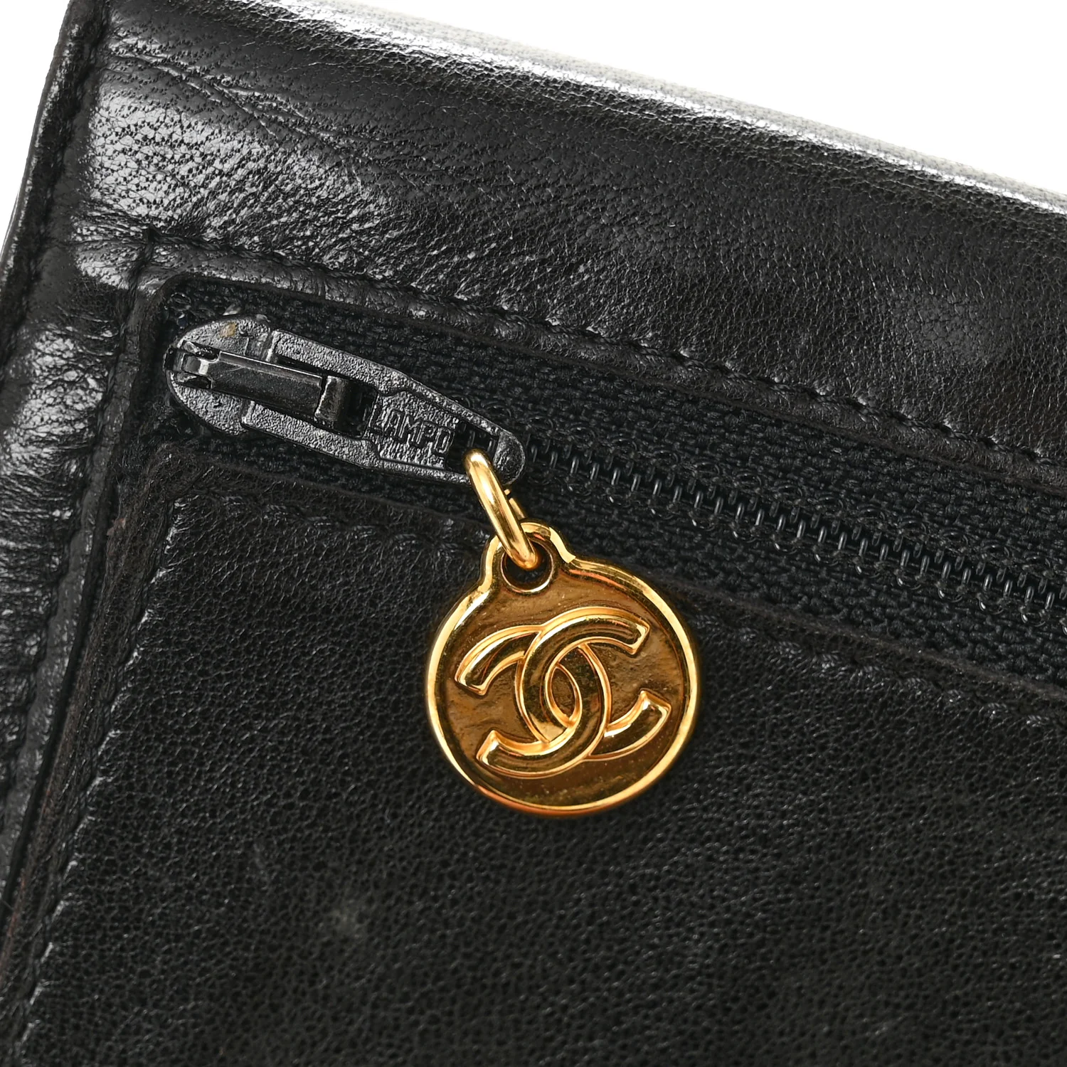 Lambskin Timeless CC Flap Wallet Black - Image 11