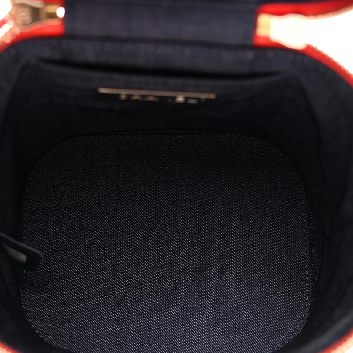 Lambskin Timeless Vanity Cosmetic Case Red - Image 5