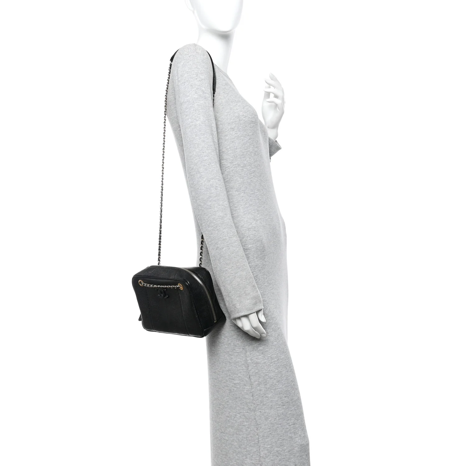Lizard Coco Vintage Camera Case Black - Image 2