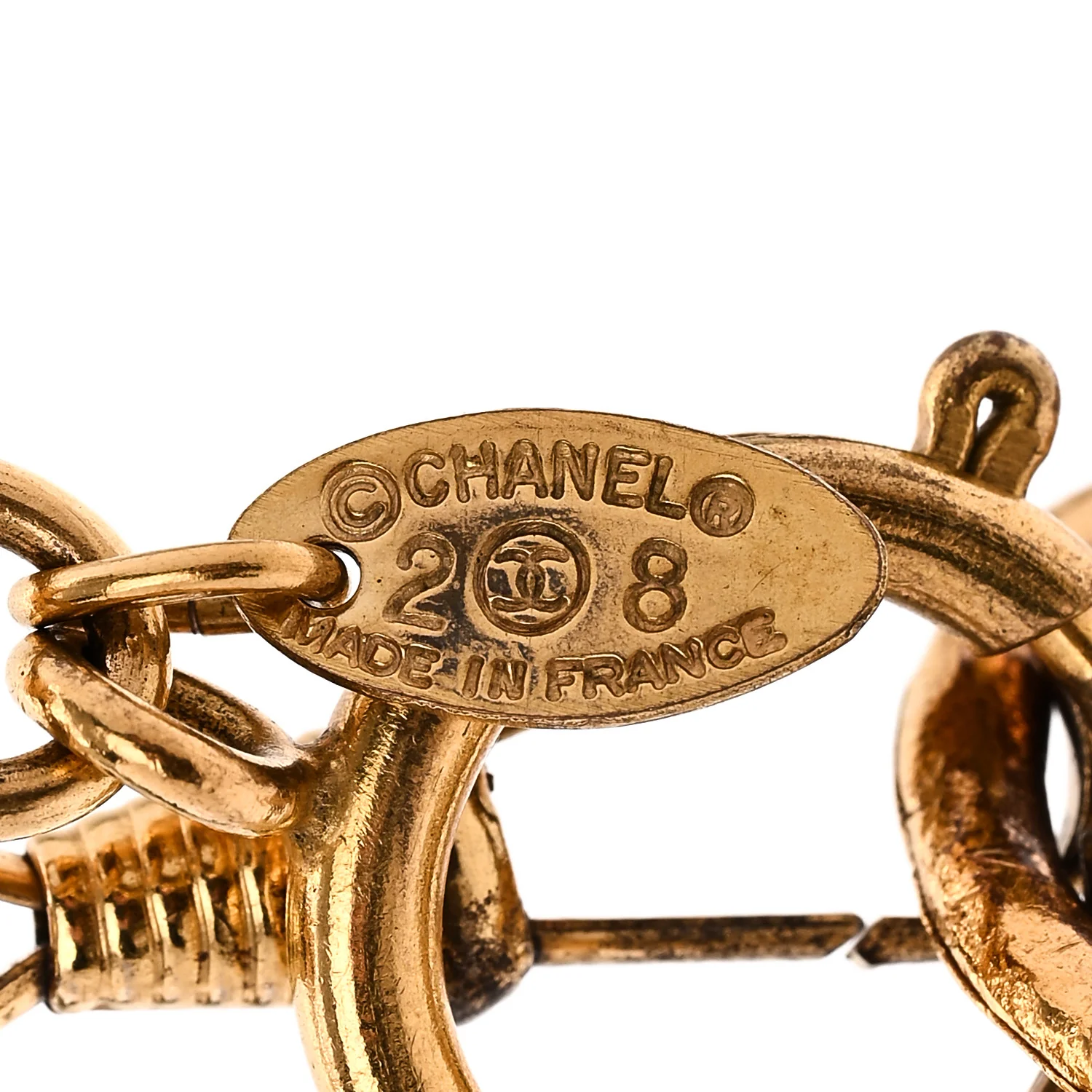 Loupe Magnifying Glass Necklace Gold - Image 6