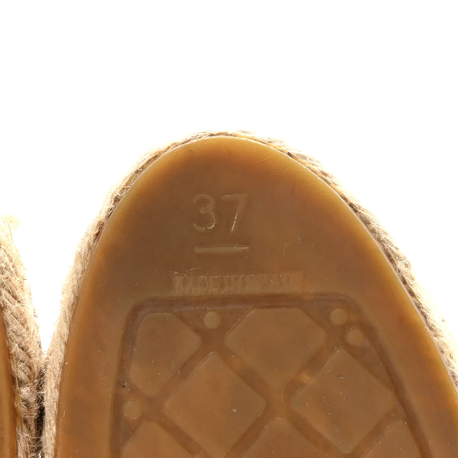 Mesh Grosgrain CC Espadrilles 37 Black - Image 7