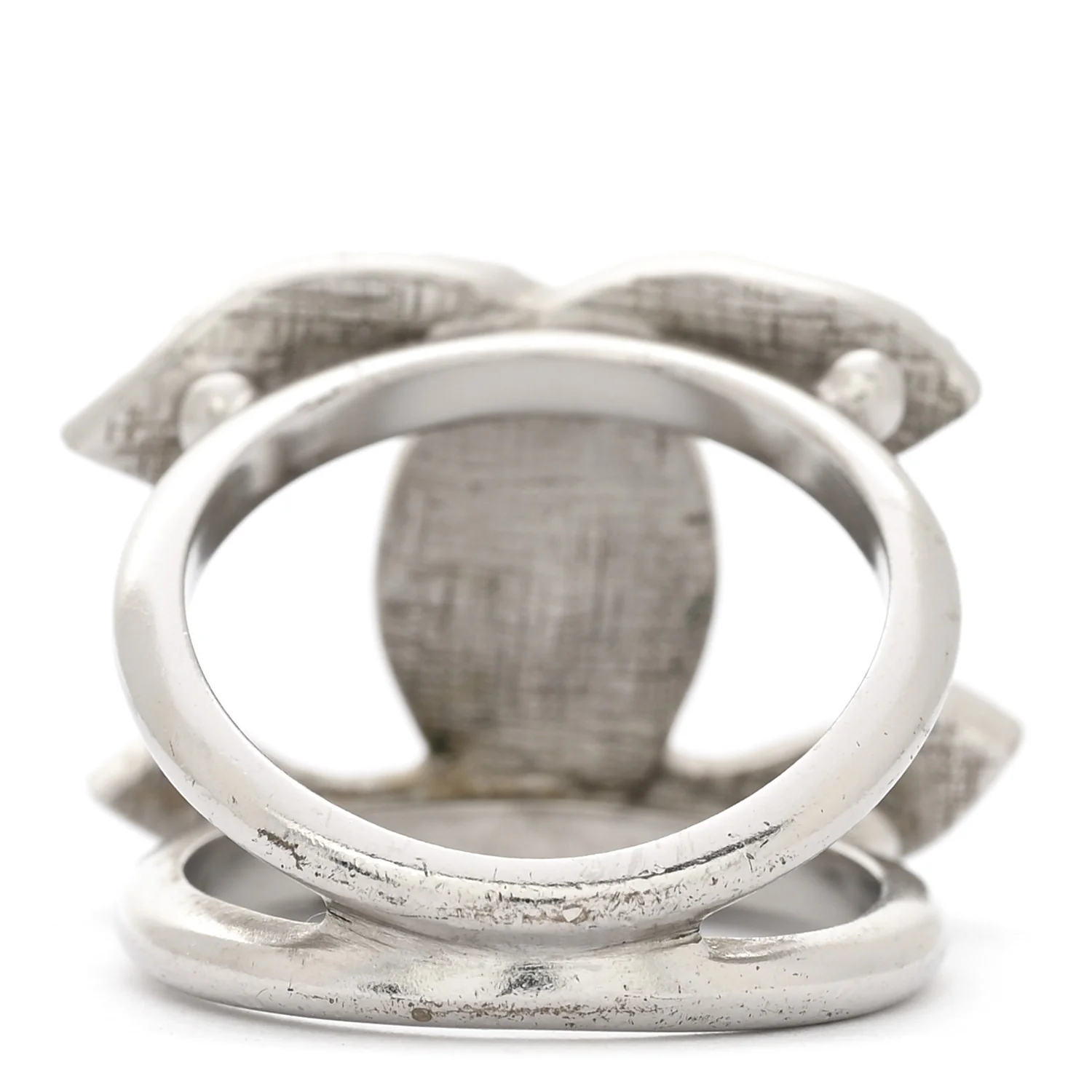 Metal Crystal Palais Garnier Ring 52 6 Silver - Image 3