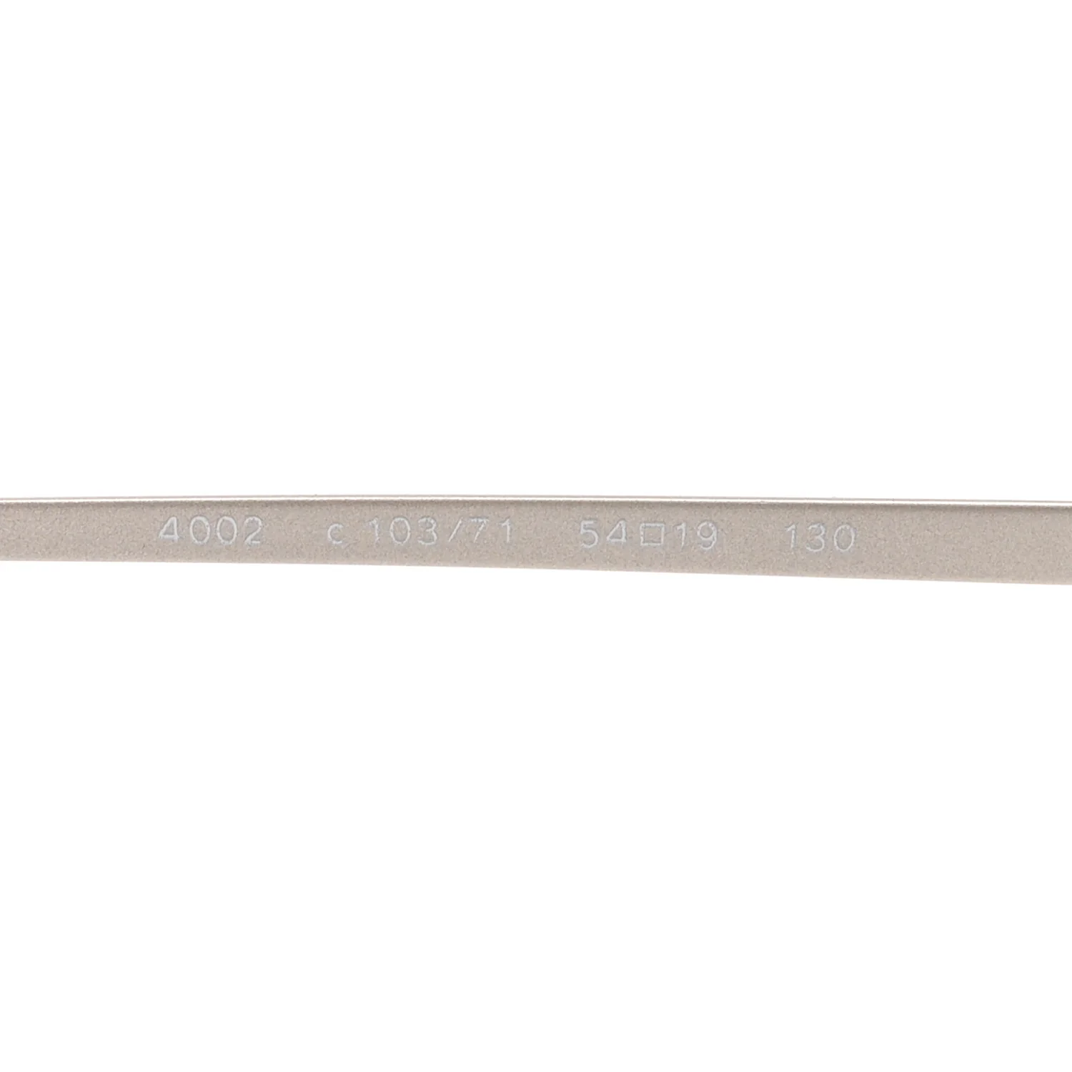 Metal Frameless Sunglasses 4002 Grey - Image 6