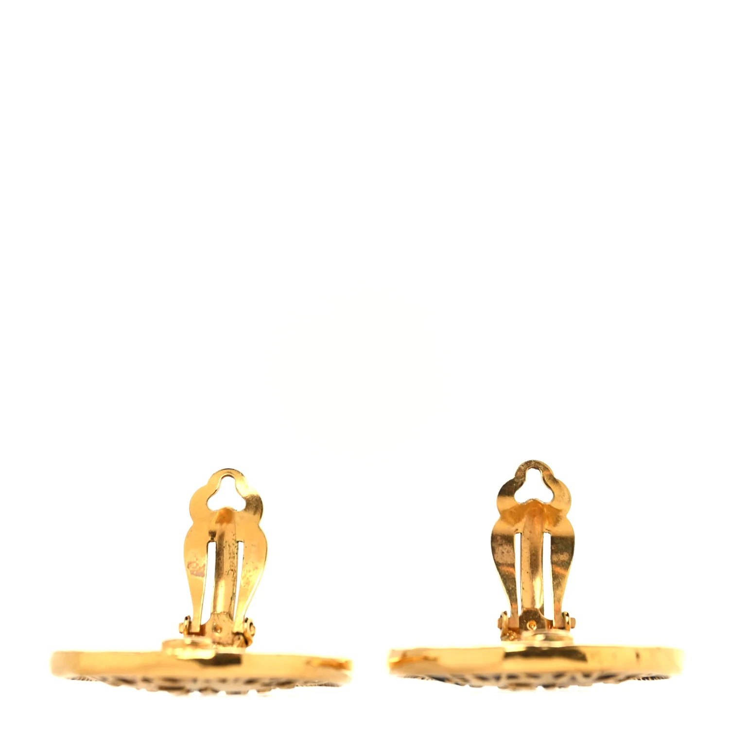 Metal Rue Cambon Clip On Earrings Gold - Image 7