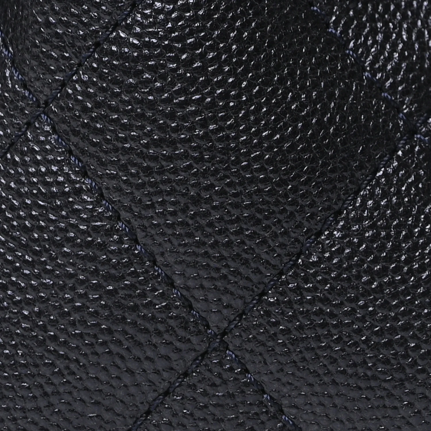 Metallic Caviar Quilted Mini Chanel 25 Handbag Dark Blue - Image 8