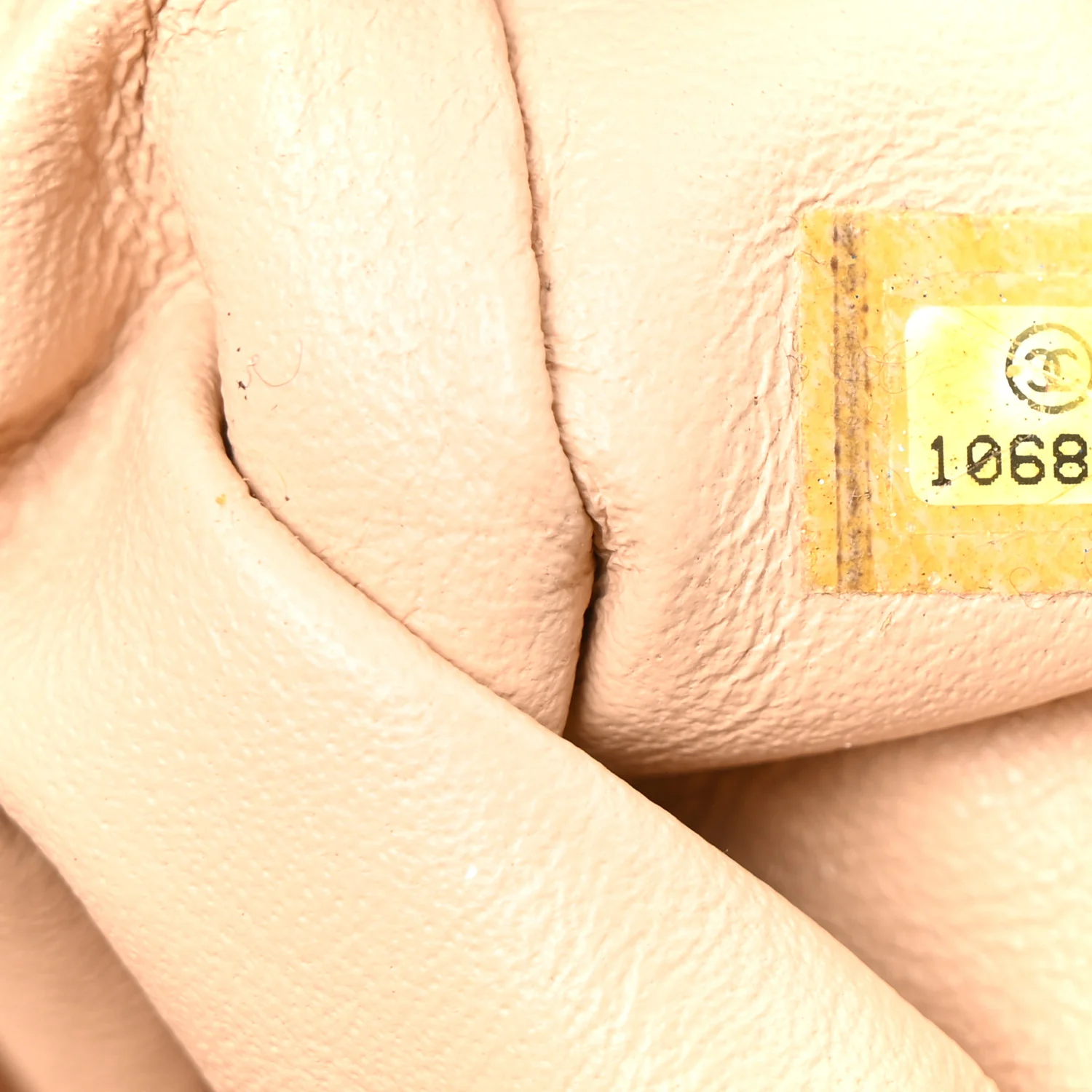 Metallic Goatskin Extra Large Luxe Ligne Bowler Light Gold - Image 7