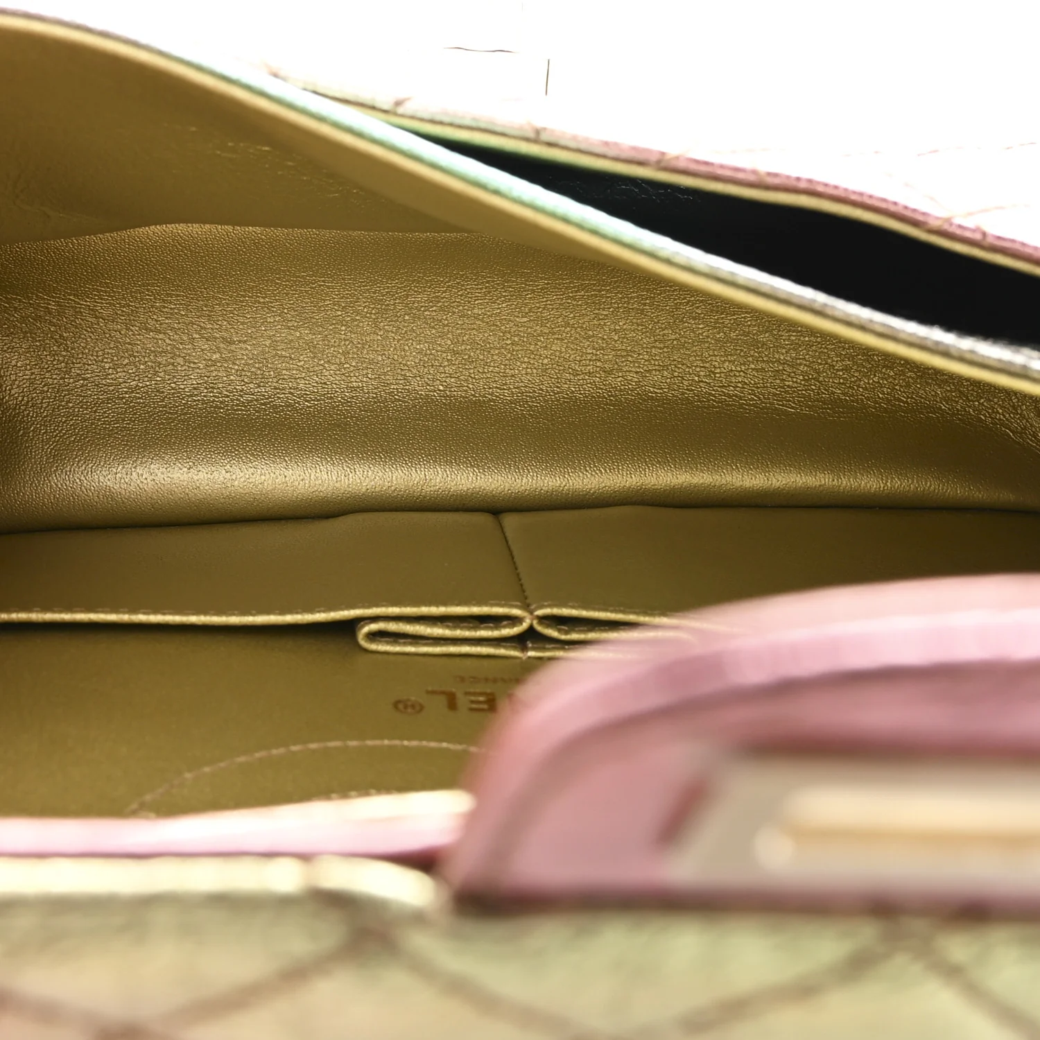 Metallic Goatskin Quilted 2.55 Reissue 225 Flap Multicolor - Image 5