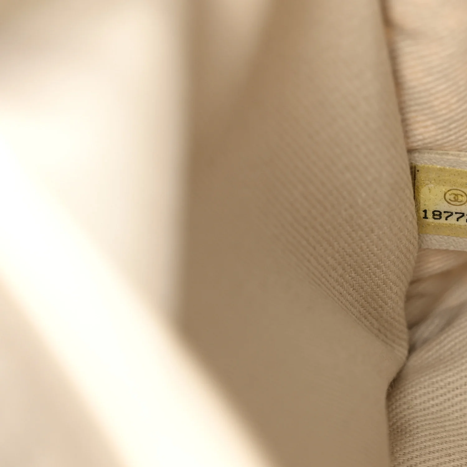 Metallic Perforated Calfskin Small Up In The Air Flap Light Gold - Image 7
