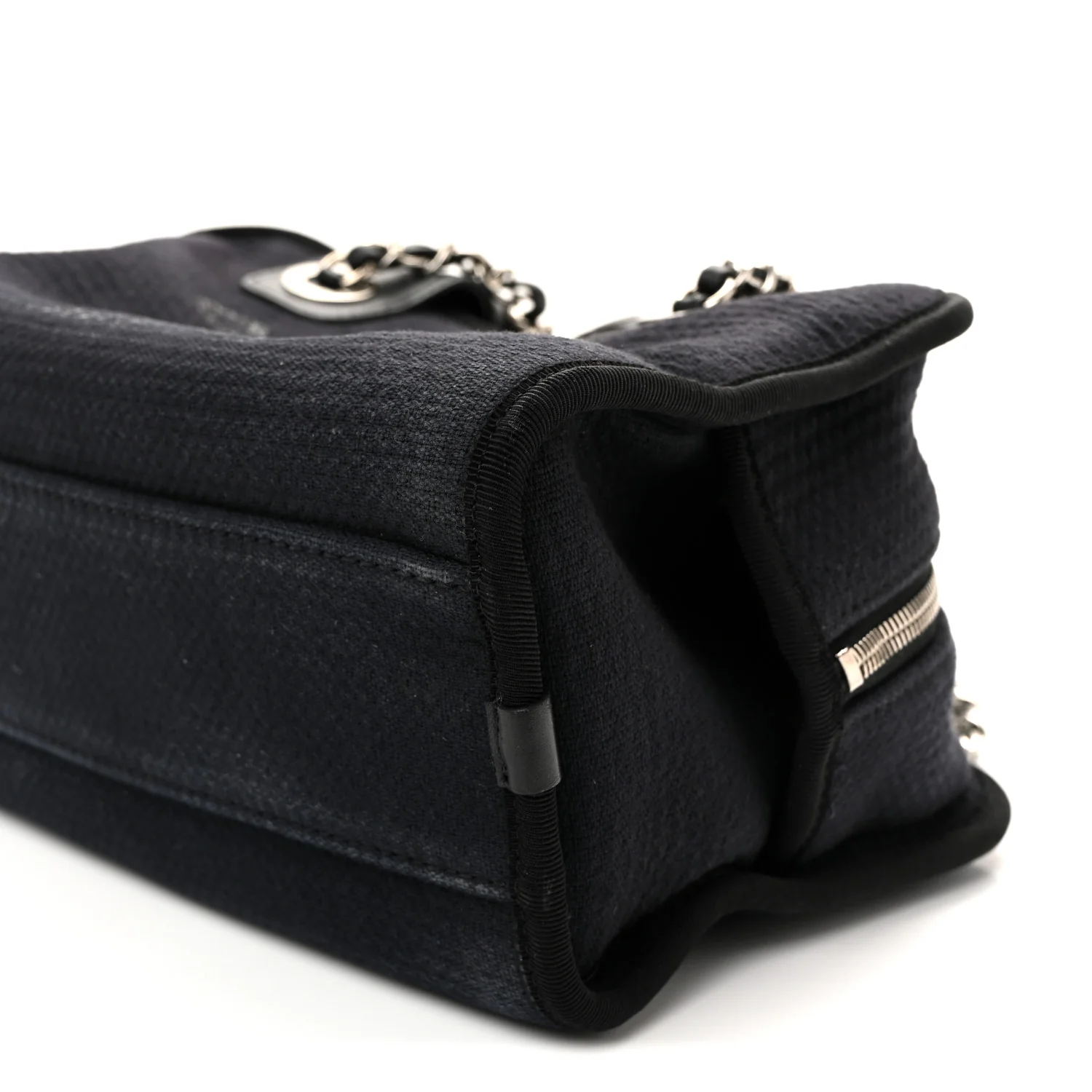 Mixed Fibers Deauville Bowling Bag Black - Image 10